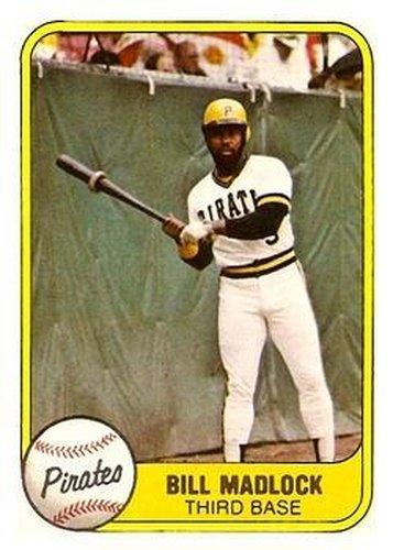 #381 Bill Madlock - Pittsburgh Pirates - 1981 Fleer Baseball