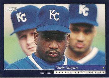 #381 Chris Gwynn - Kansas City Royals -1994 Score Baseball