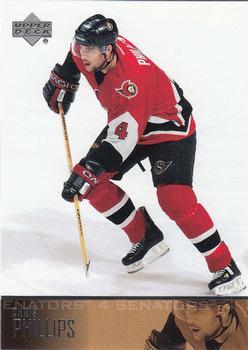 #381 Chris Phillips - Ottawa Senators - 2003-04 Upper Deck Hockey