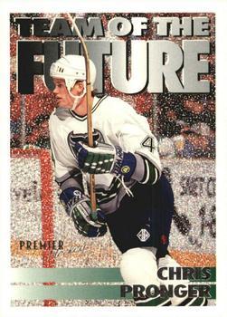 #381 Chris Pronger - Hartford Whalers - 1994-95 Topps Premier Hockey