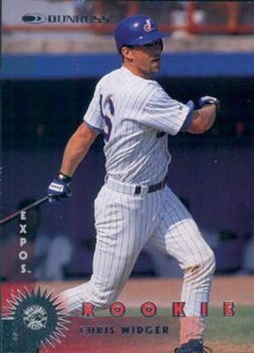 #381 Chris Widger - Montreal Expos - 1997 Donruss Baseball
