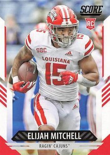 #381 Elijah Mitchell - Louisiana-Lafayette Ragin' Cajuns - 2021 Score Football