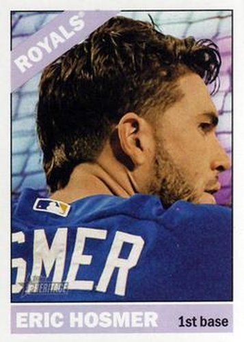 #381 Eric Hosmer - Kansas City Royals - 2015 Topps Heritage Baseball