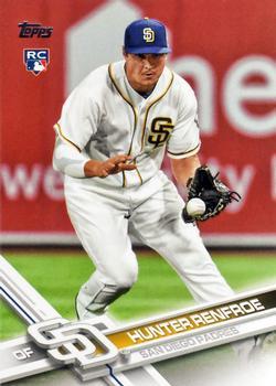 #381 Hunter Renfroe - San Diego Padres - 2017 Topps Baseball