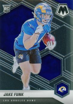 #381 Jake Funk - Los Angeles Rams - 2021 Panini Mosaic Football