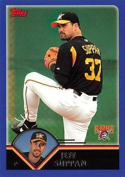 #381 Jeff Suppan - Pittsburgh Pirates - 2003 Topps Baseball