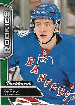 #381 Jimmy Vesey - New York Rangers - 2016-17 Parkhurst Hockey