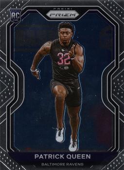 #381 Patrick Queen - Baltimore Ravens - 2020 Panini Prizm Football