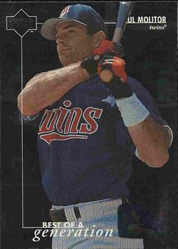 #381 Paul Molitor - Minnesota Twins - 1996 Upper Deck Baseball
