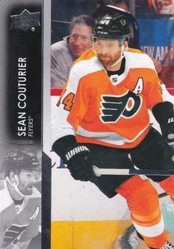 #381 Sean Couturier - Philadelphia Flyers - 2021-22 Upper Deck Hockey