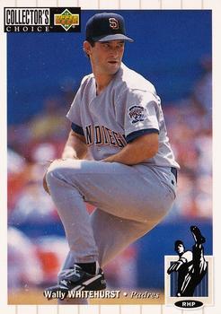 #381 Wally Whitehurst - San Diego Padres - 1994 Collector's Choice Baseball