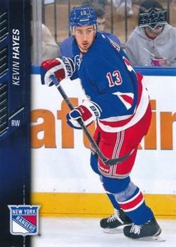#381 Kevin Hayes - New York Rangers - 2015-16 Upper Deck Hockey