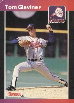 #381 Tom Glavine - Atlanta Braves - 1989 Donruss Baseball