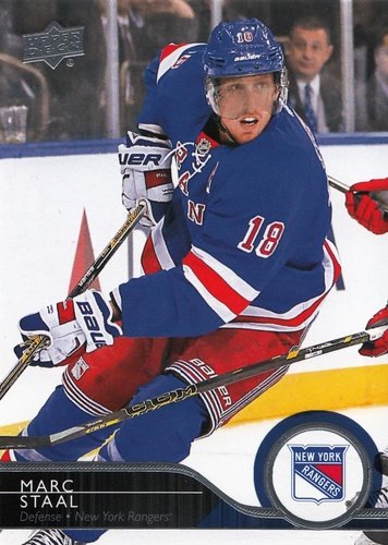 #381 Marc Staal - New York Rangers - 2014-15 Upper Deck Hockey