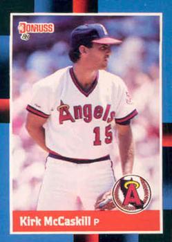 #381 Kirk McCaskill - California Angels - 1988 Donruss Baseball