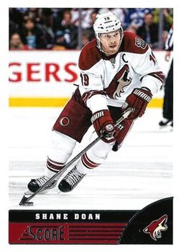 #381 Shane Doan - Phoenix Coyotes - 2013-14 Score Hockey