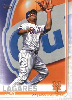 #381a Juan Lagares - New York Mets - 2019 Topps Baseball