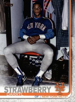 #381b Darryl Strawberry - New York Mets - 2019 Topps Baseball
