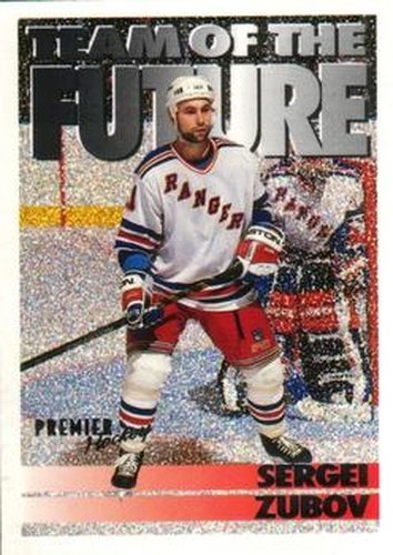 #382 Sergei Zubov - New York Rangers - 1994-95 O-Pee-Chee Premier Hockey