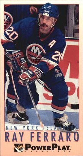 #382 Ray Ferraro - New York Islanders - 1993-94 Fleer PowerPlay Hockey
