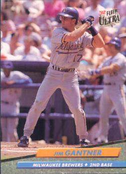 #382 Jim Gantner - Milwaukee Brewers - 1992 Ultra Baseball