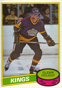 #382 Glenn Goldup - Los Angeles Kings - 1980-81 O-Pee-Chee Hockey