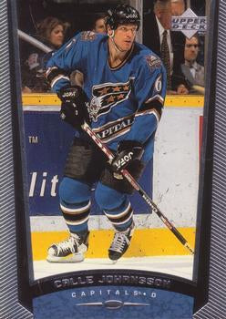 #382 Calle Johansson - Washington Capitals - 1998-99 Upper Deck Hockey