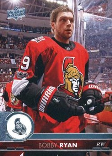 #382 Bobby Ryan - Ottawa Senators - 2017-18 Upper Deck Hockey