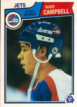 #382 Wade Campbell - Winnipeg Jets - 1983-84 O-Pee-Chee Hockey