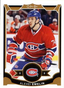 #382 Alexei Emelin - Montreal Canadiens - 2015-16 O-Pee-Chee Hockey