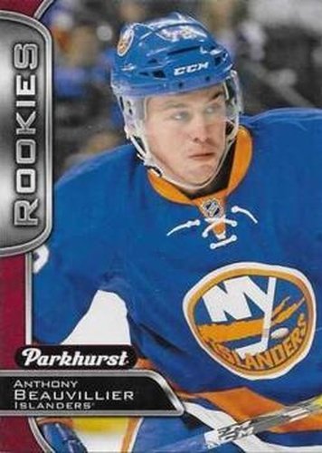 #382 Anthony Beauvillier - New York Islanders - 2016-17 Parkhurst - Red Hockey