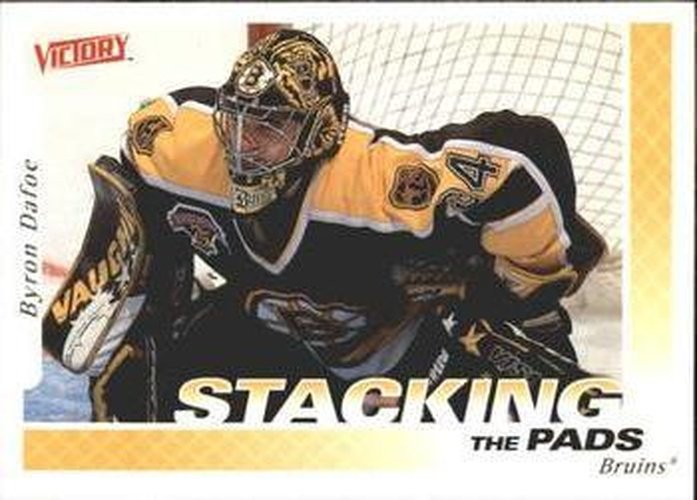 #382 Byron Dafoe - Boston Bruins - 1999-00 Upper Deck Victory Hockey