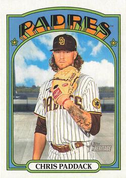 #382 Chris Paddack - San Diego Padres - 2021 Topps Heritage Baseball