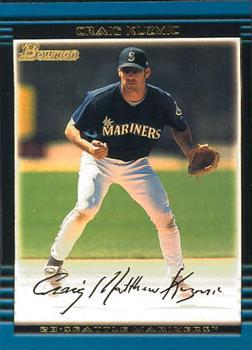 #382 Craig Kuzmic - Seattle Mariners - 2002 Bowman Baseball