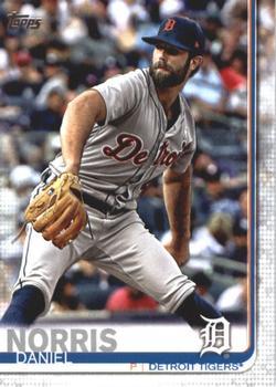 #382 Daniel Norris - Detroit Tigers - 2019 Topps Baseball