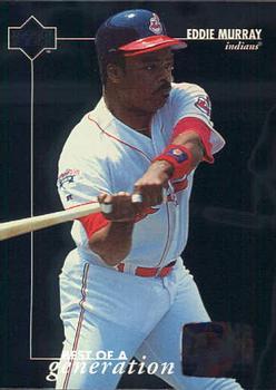 #382 Eddie Murray - Cleveland Indians - 1996 Upper Deck Baseball