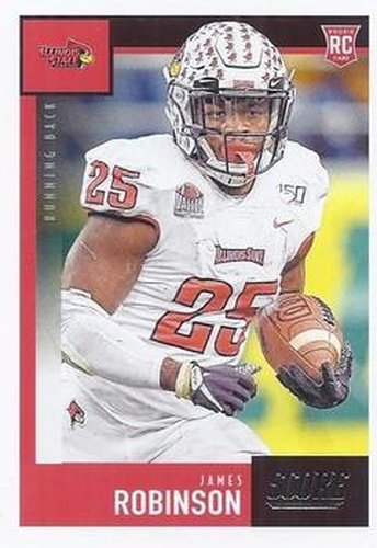 #382 James Robinson - Illinois State Redbirds - 2020 Score Football