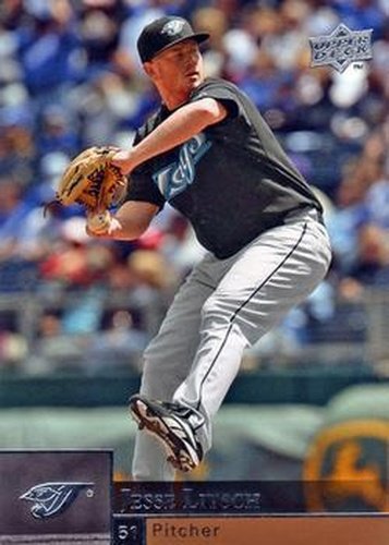 #382 Jesse Litsch - Toronto Blue Jays - 2009 Upper Deck Baseball