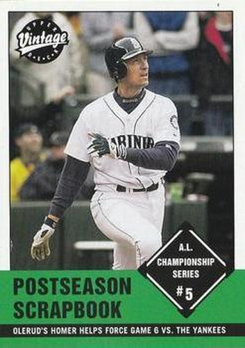 #382 John Olerud - Seattle Mariners - 2001 Upper Deck Vintage Baseball