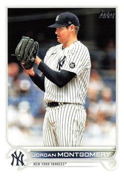 #382 Jordan Montgomery - New York Yankees - 2022 Topps Baseball