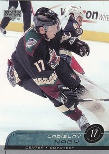 #382 Ladislav Nagy - Phoenix Coyotes - 2002-03 Upper Deck Hockey