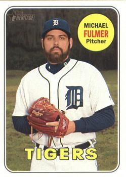 #382 Michael Fulmer - Detroit Tigers - 2018 Topps Heritage Baseball