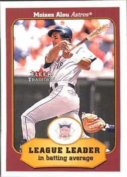 #382 Moises Alou - Houston Astros - 2001 Fleer Tradition Baseball