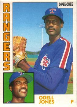 #382 Odell Jones - Texas Rangers - 1984 O-Pee-Chee Baseball