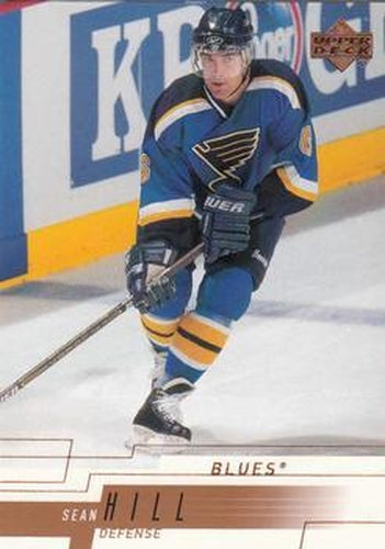 #382 Sean Hill - St. Louis Blues - 2000-01 Upper Deck Hockey