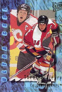 #382 Theoren Fleury - Calgary Flames - 1995-96 Ultra Hockey