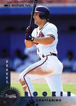 #382 Tony Graffanino - Atlanta Braves - 1997 Donruss Baseball