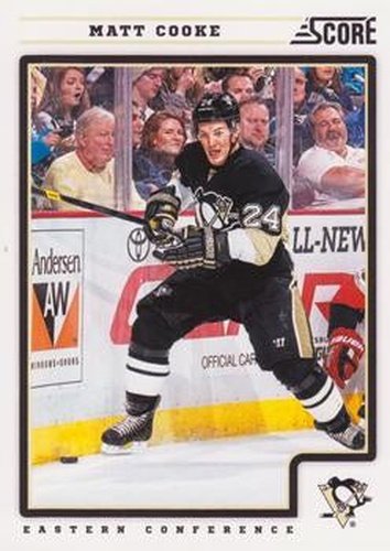 #382 Matt Cooke - Pittsburgh Penguins - 2012-13 Score Hockey