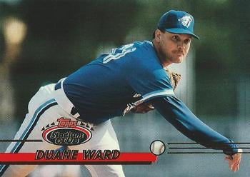 #382 Duane Ward - Toronto Blue Jays - 1993 Stadium Club Baseball