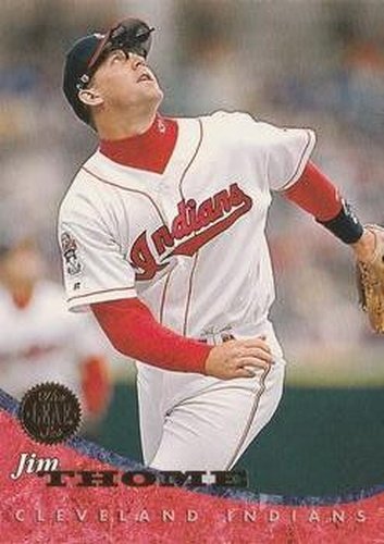 #382 Jim Thome - Cleveland Indians - 1994 Leaf Baseball